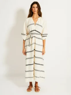 MAKEDA | Button Up Dress