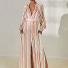 MAKEDA | Button Up Dress