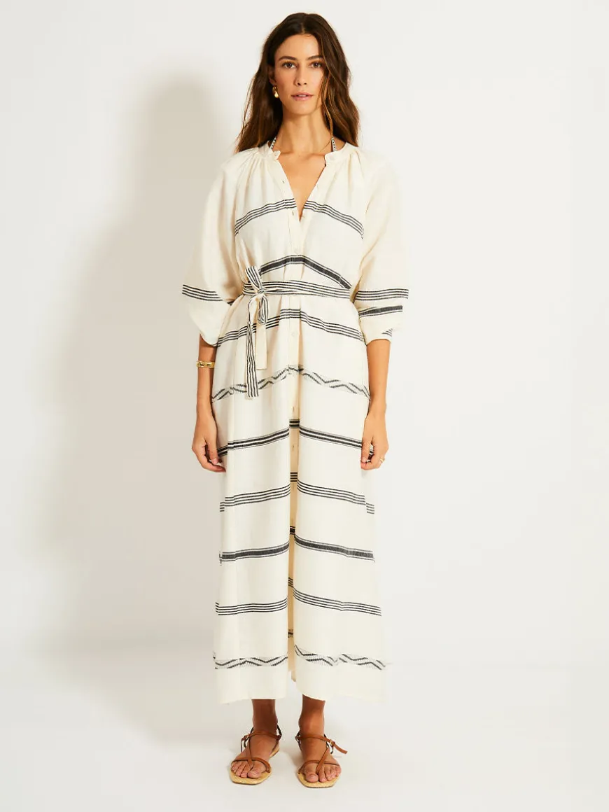 MAKEDA | Button Up Dress