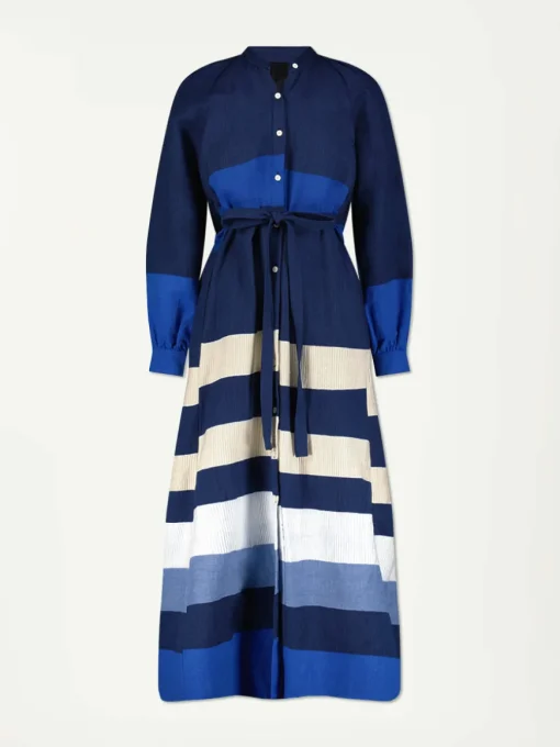MAKEDA | Button Up Dress