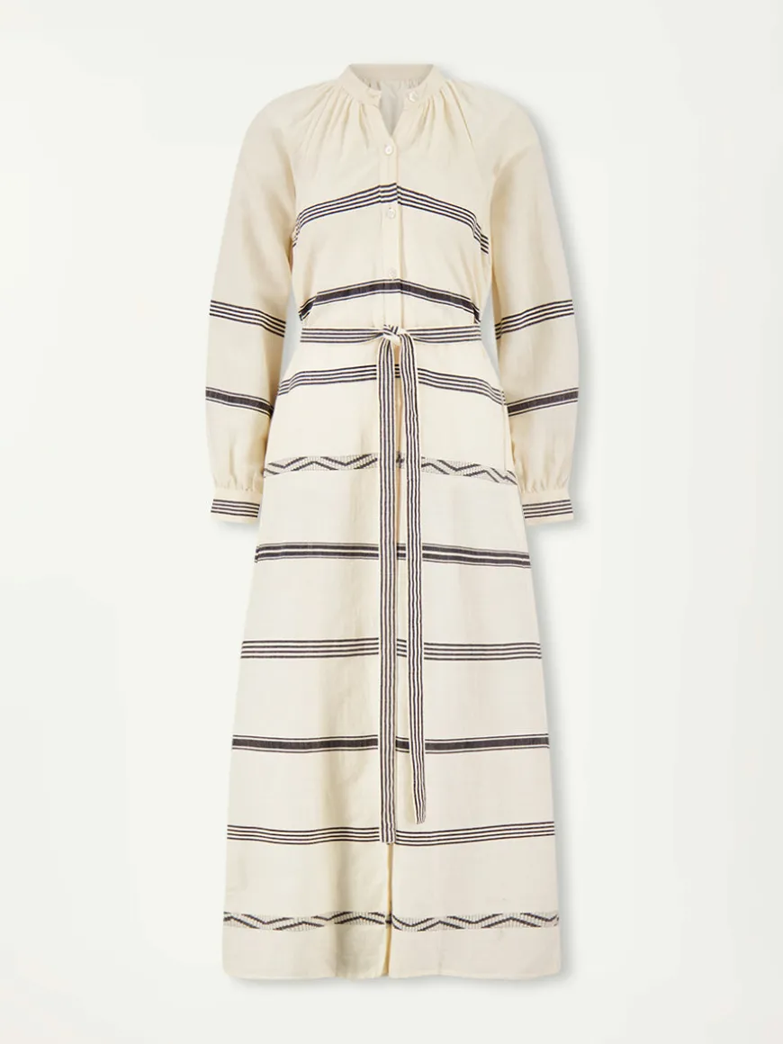 MAKEDA | Button Up Dress