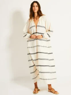 MAKEDA | Button Up Dress