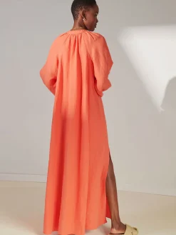 MAKEDA | Button Up Dress