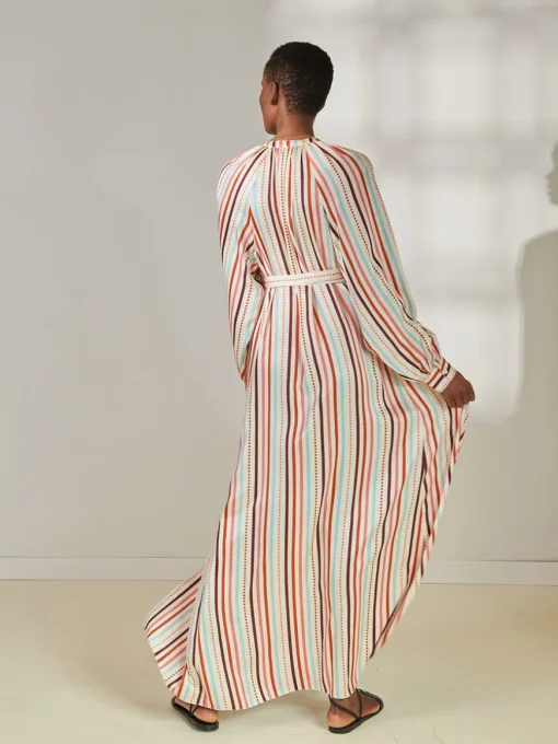 MAKEDA | Button Up Dress