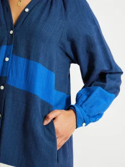 MAKEDA | Button Up Dress